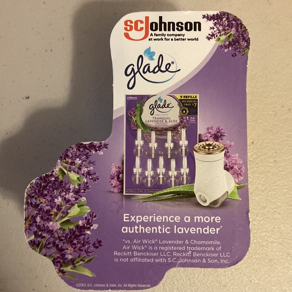 Glade Storage & Organization 8 Home Laundry Fragrance Samples 5
